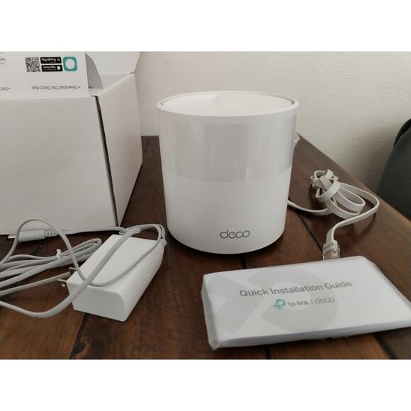 TP‑Link Deco X21 AX1800 Mesh Wi‑Fi 6 Router Unit - Picture 1 of 7